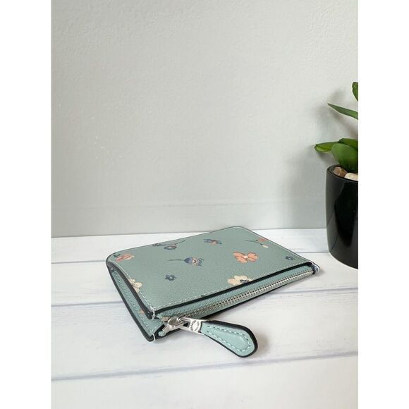 NWT Coach CI672G Key Pouch With Mystical Floral Print - Picture 6 of 6